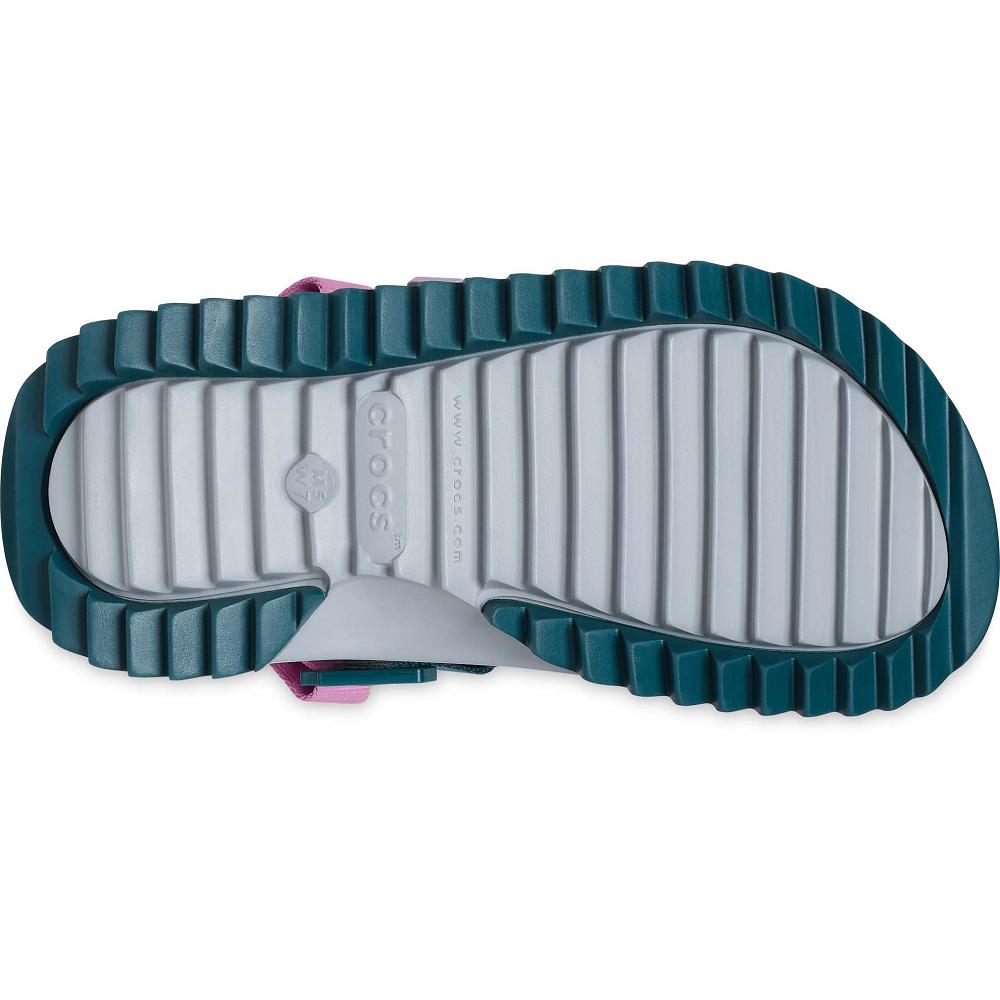 Black / Multi Women's Crocs Classic Hiker Clogs | NZ 0088PJJQ